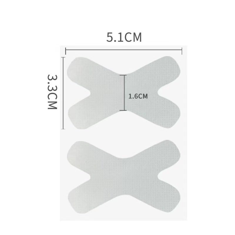 X-Shape Mouth Tape For Sleeping Transparent PE Sleep Strips OEM manufacturer - Image 2
