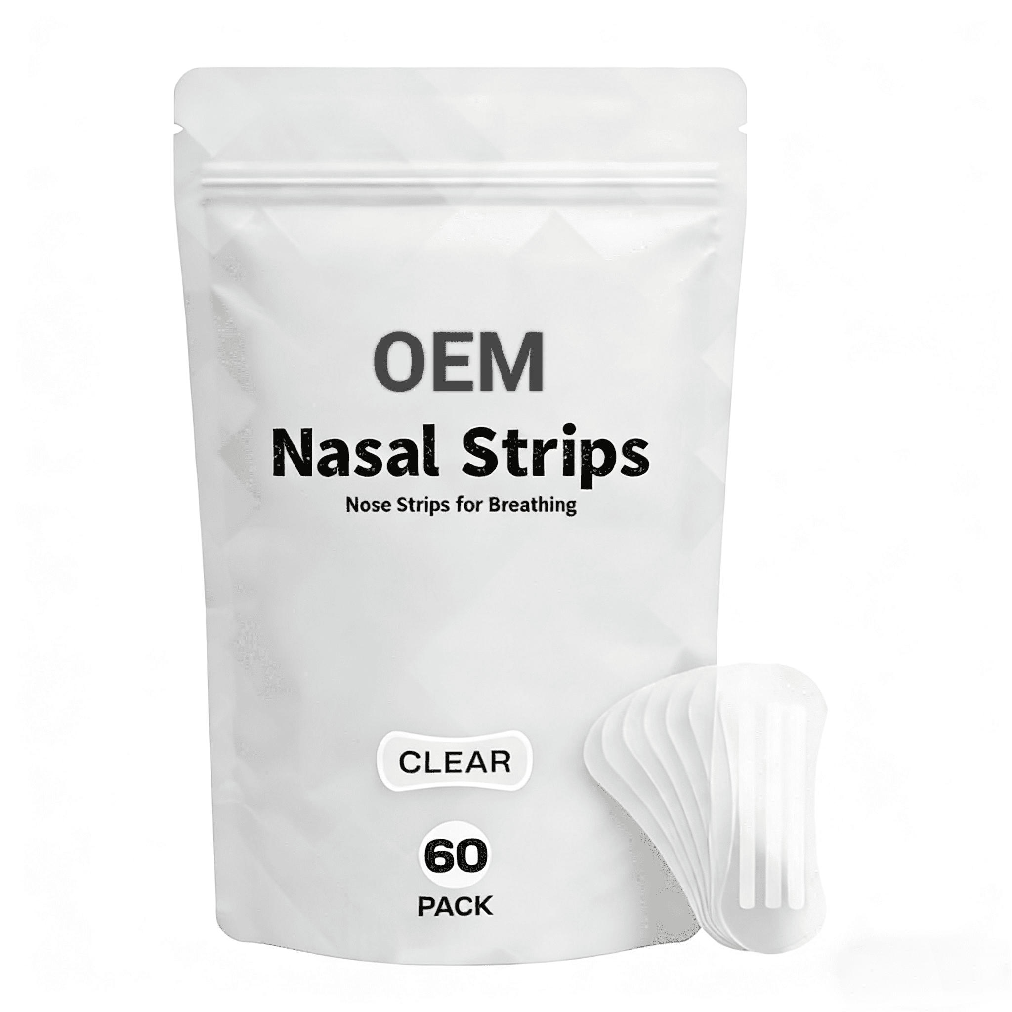 Clear Nasal Strips | Invisible Nose Strips for Better Breathing OEM Transparent Nose Strips manufacturer - Image 4