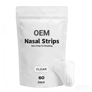 Invisible Transparent Nasal Strips For Snoring Clear Nose Breathing Strips Manufacturer