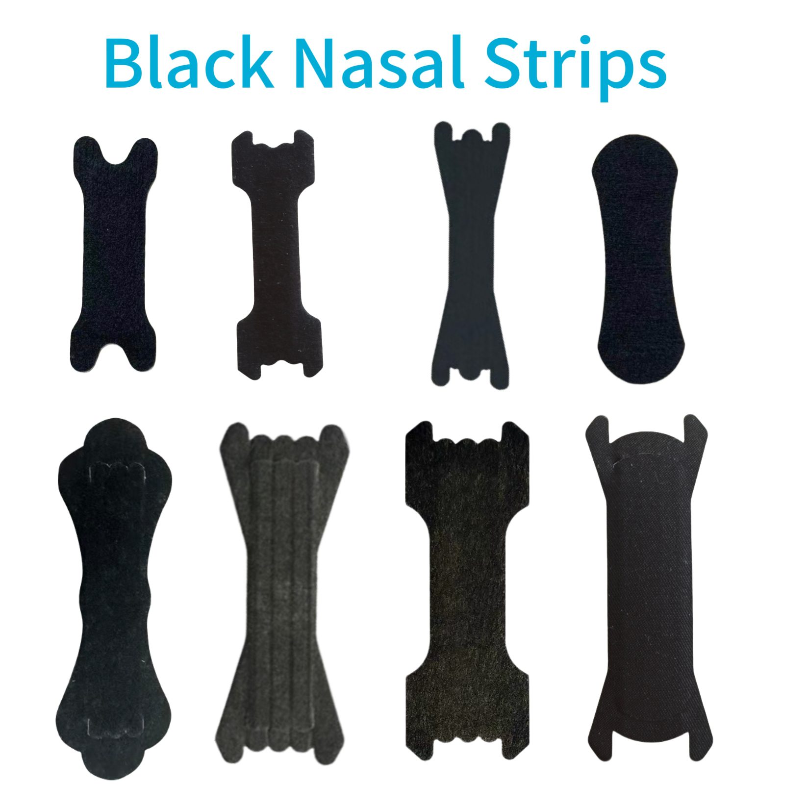 Custom Logo Printing Black Nose Strips Wholesale Nasal Congestion Relief Strips Premium Silk Nasal Strips - Image 3