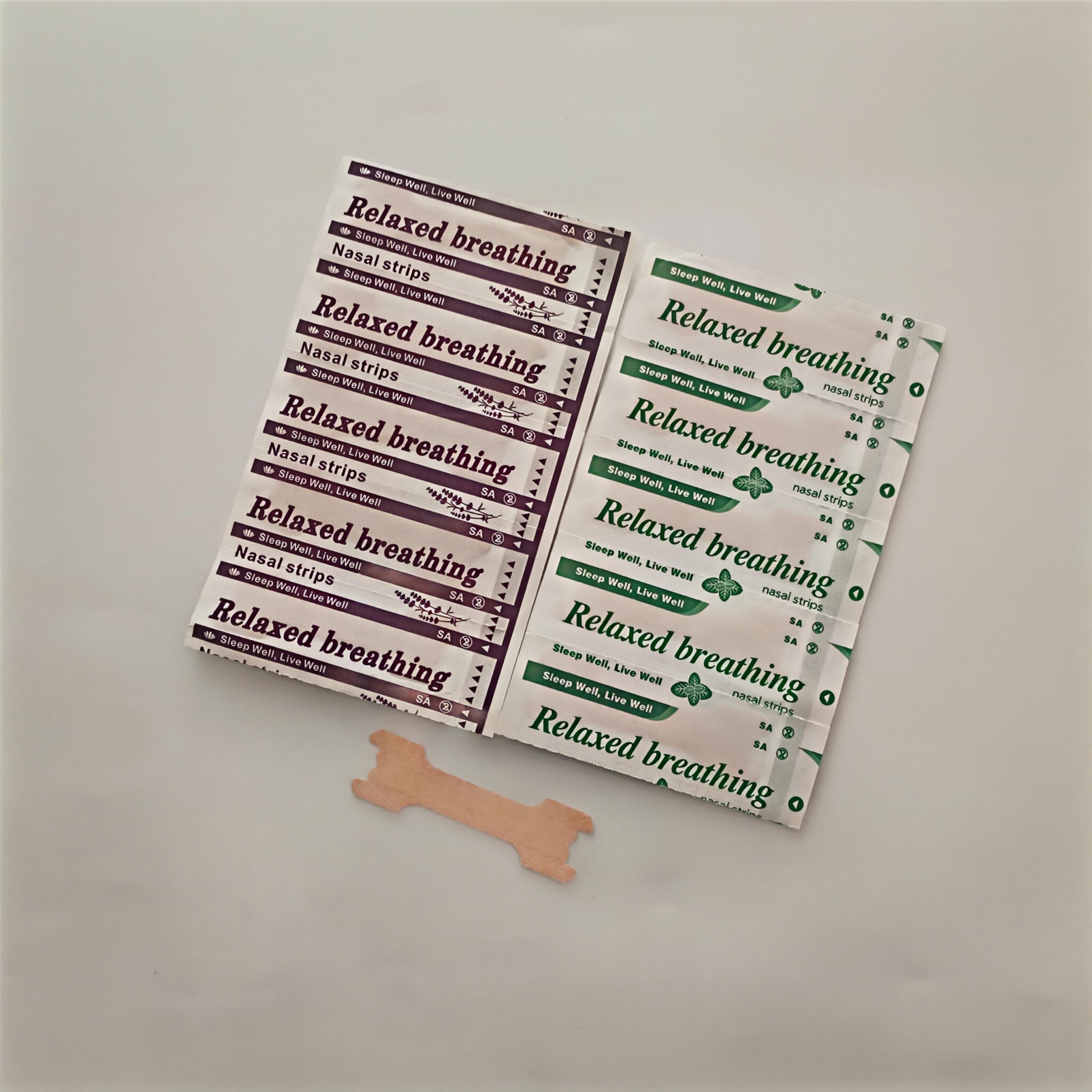 Gentle Nasal Strips for Sensitive Skin Lavender Scented Nose Strips For Snoring - Image 2