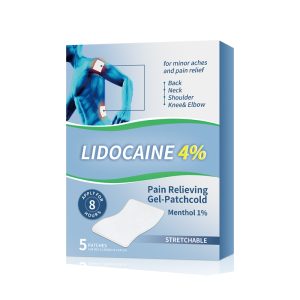 4% Lidocaine Pain Relief Patch | FDA OTC NDC Registered Manufacturer