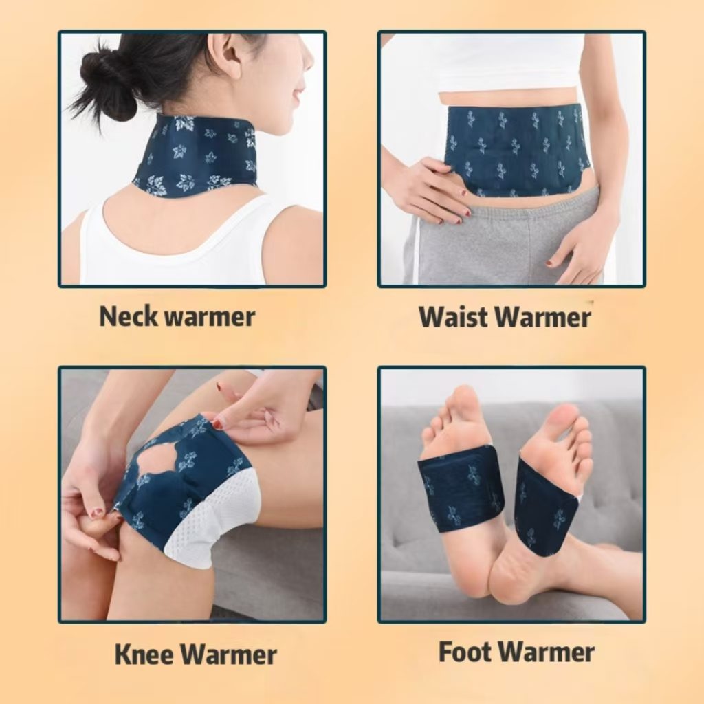 private label Self-Heating Knee Warmer Patch – Long-Lasting Heat Therapy for Knee Comfort & Joint Support | Disposable Knee Heating Pad - Image 4
