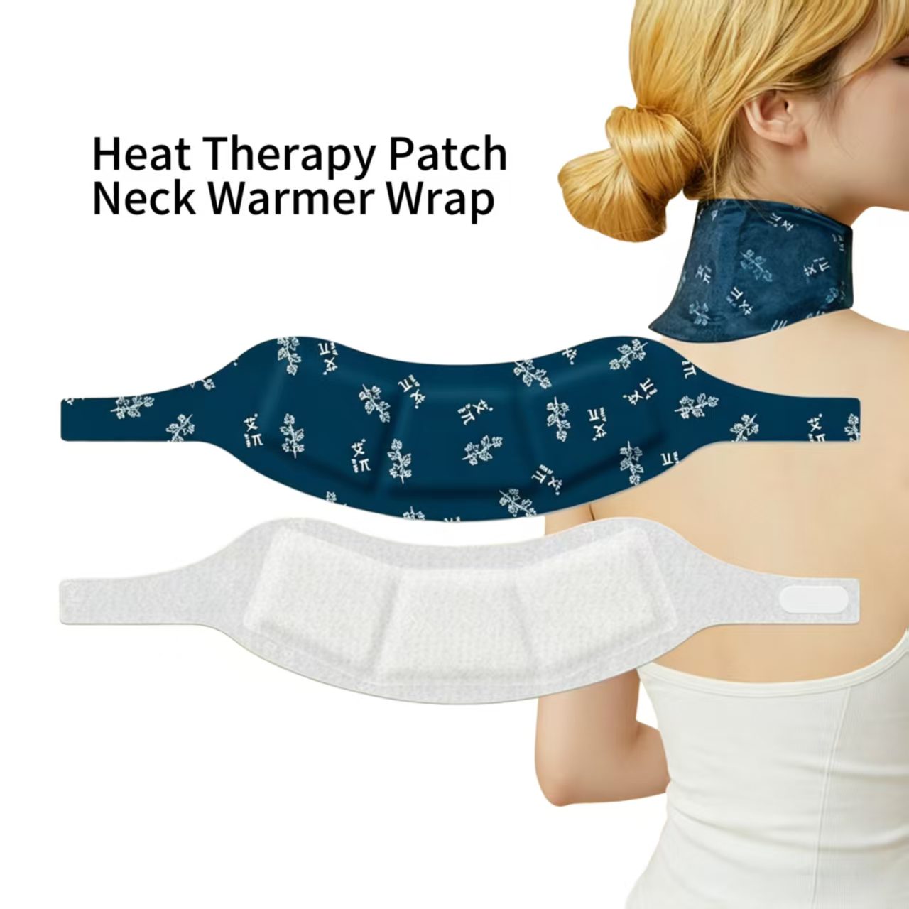 OEM Neck Warmer Patch – Self-Heating Neck Patch for Muscle Relaxation & Pain Relief | Long-Lasting Heat Therapy Patch