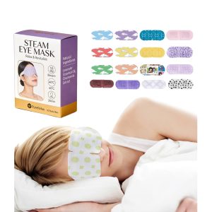 Private Label Steam Eye Mask Relieve Dry Eyes & Fatigue OEM Self-Heating Eye Mask Manufacturer