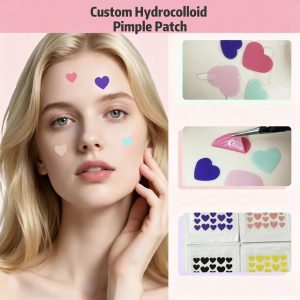 Custom Star and heart Shape Hydrocolloid Pimple Patch for Beauty Brands