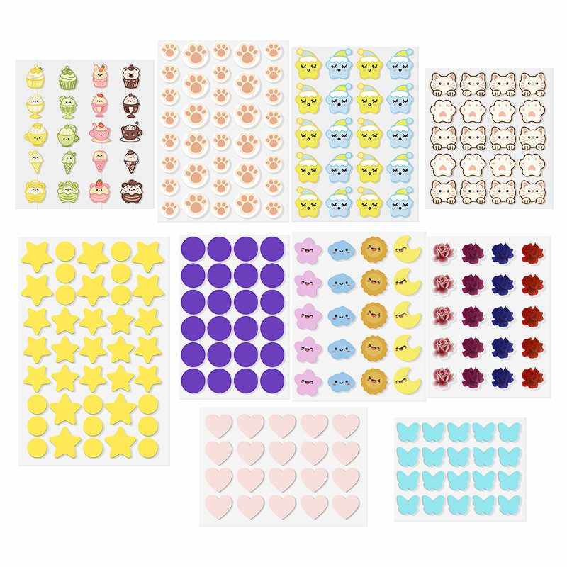 Custom Star and heart Shape Hydrocolloid Pimple Patch for Beauty Brands - Image 4