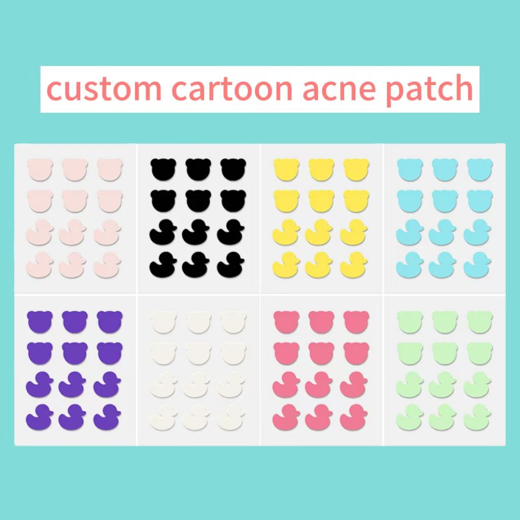 Cute Cartoon Star & Heart Hydrocolloid Zit Patches Custom Packaging Available