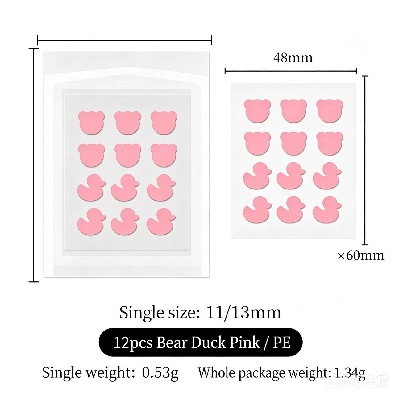 Overnight Hydrocolloid Acne Healing Patch with High Absorbency - Image 3