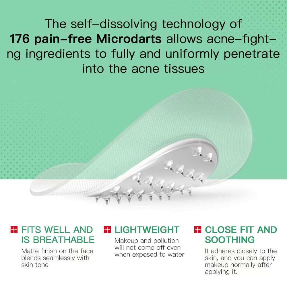 Private Logo Microneedle Acne Spot Patch with Active Ingredients OEM - Image 4